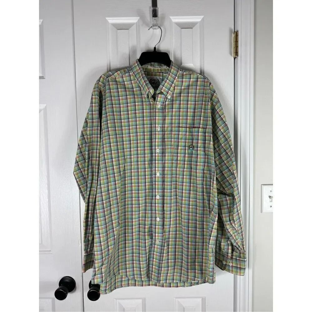 Cinch Mens Button Front Shirt Size L
